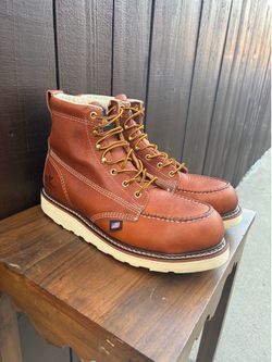 Thorogood AMERICAN HERITAGE – TOBACCO SAFETY TOE SIZE 9D