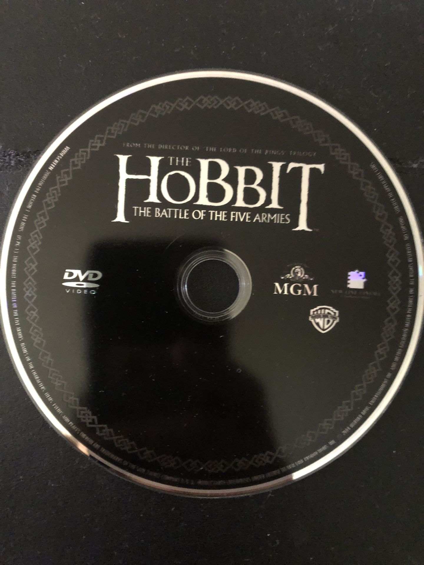Lord Of The Rings Hobbit The Battle of the Five Armies DVD