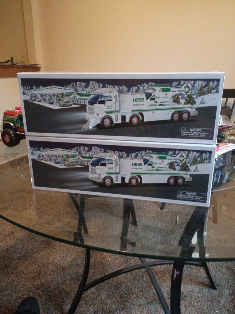 Toy Truck And Helicopter