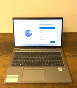 14" HP ZBook G7*32GB RAM*512GB SSD*1.8Ghz Intel Core i7