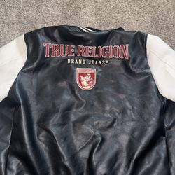 True Religion Varsity Jacket ( Size Small )