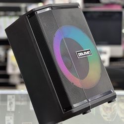 2400W Portable Bluetooth Speaker w/ wireless mic