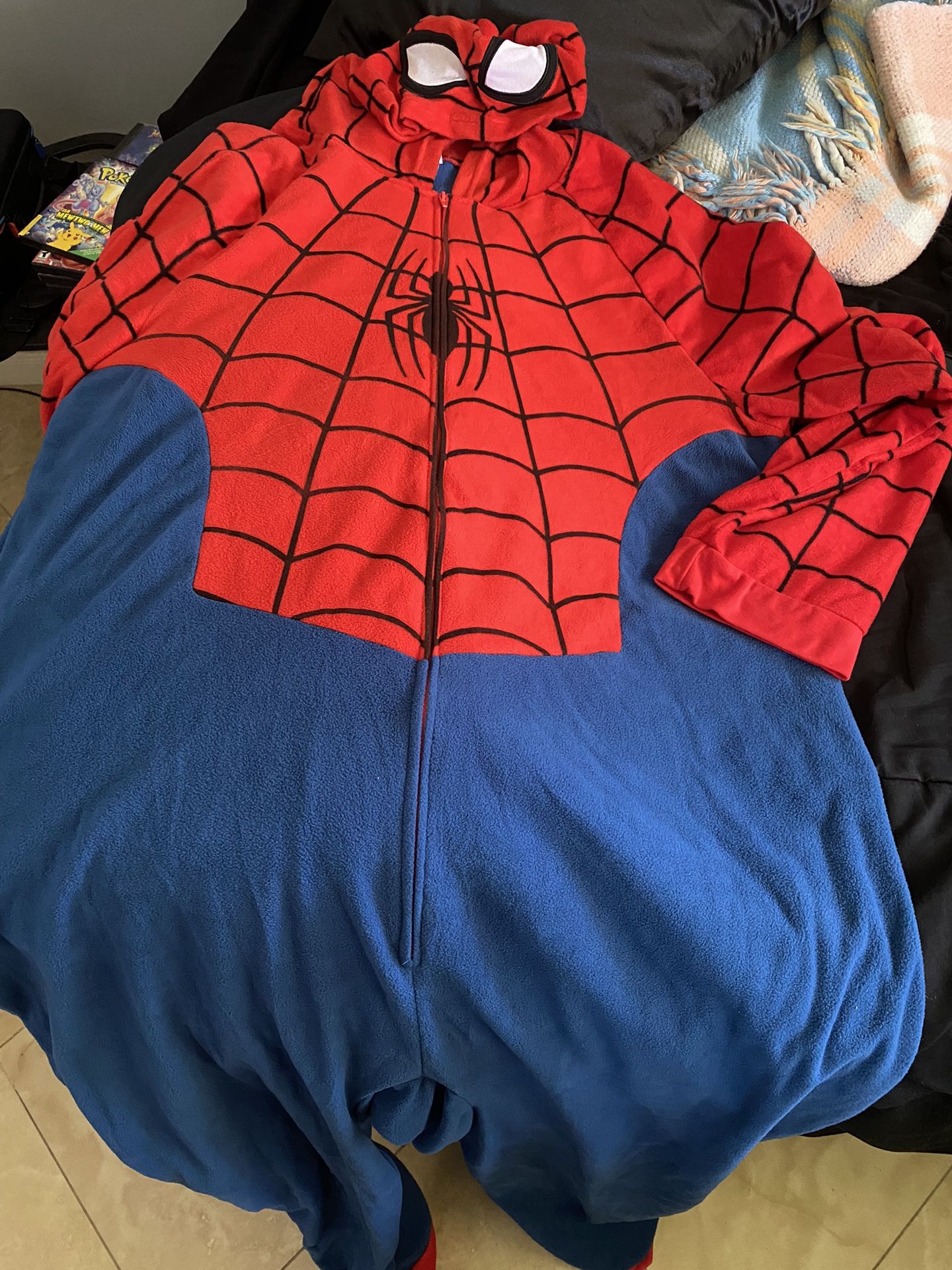 2xl/3xl Spiderman Onesie Pajamas