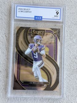 🟡 2024 Panini J.J. McCarthy Premiere RC🟣