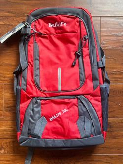 New 70l backpack