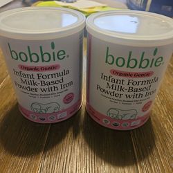 Bobbie Organic Gentle Infant Formula Mil-Based Powder with Iron