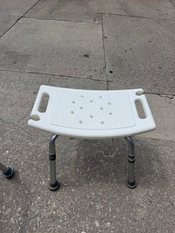 Shower chair adjustable