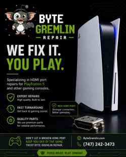PS5 & Xbox HDMI Replacement