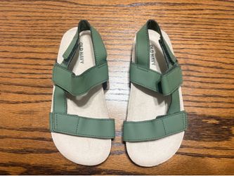 Olive green boy sandals