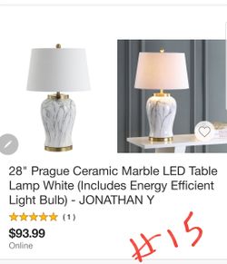 28" prage led lamp