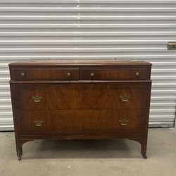 Antique Dresser, rolls on casters