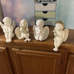 Angels - 5 Ceramic angels