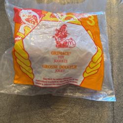 1998 McDonalds Happy Meal Grimace Toy #3