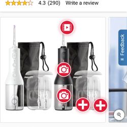 Philips  Sonicare Dual Pack Cordless Power Flosser. Opened Never Used