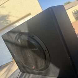 enclosed 10” subwoofer ROCKFORFOSGATE 