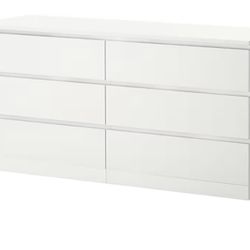 IKEA 6 Drawer Dresser 