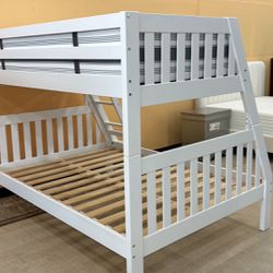 full over twin bunk bed