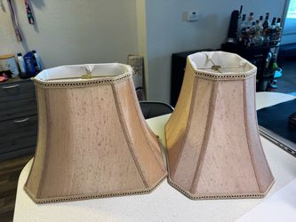 Vintage Pleated Rectangular Lampshade – Excellent Condition