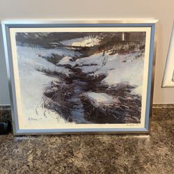 Dan Goozee Signed Painting Print 