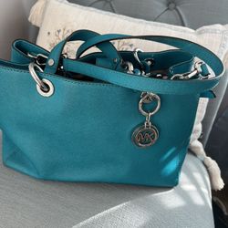 MK Teal Purse 