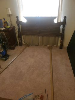 Adjustable Bed Frame w/Head and Foot Boards