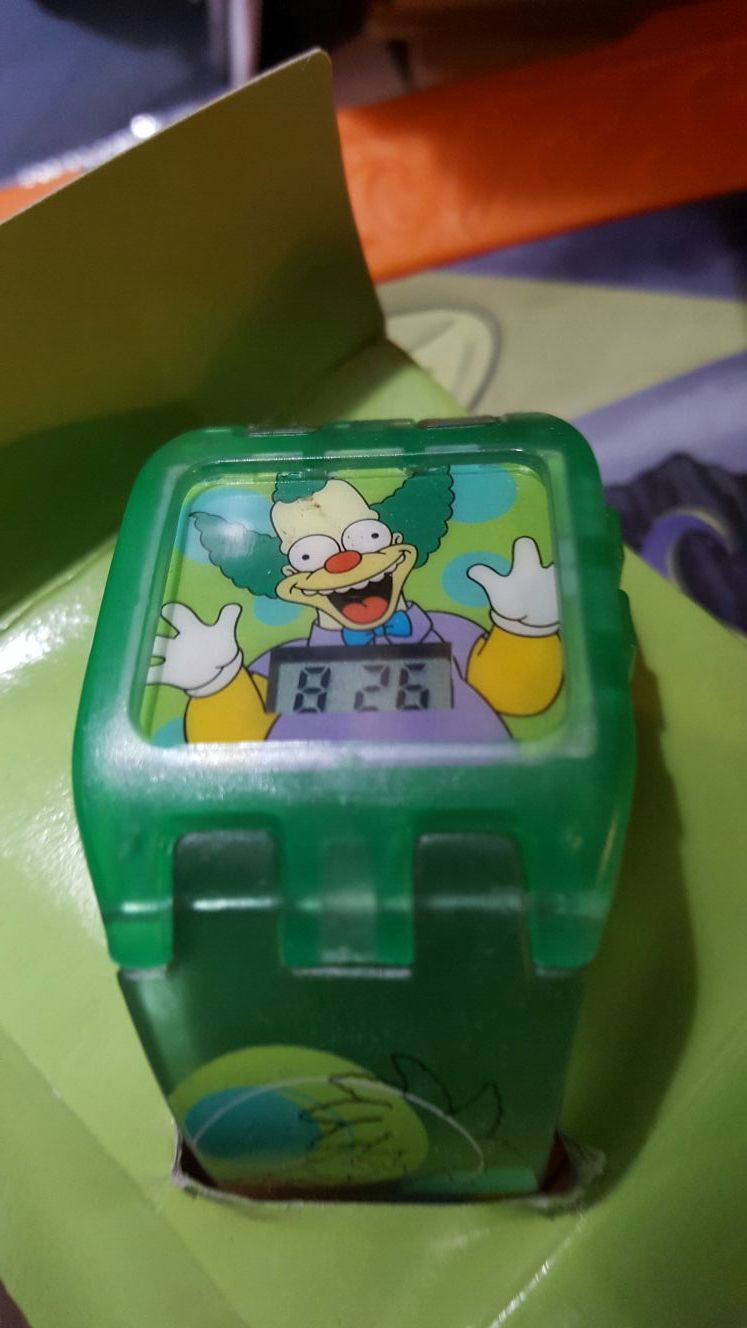 Krusty the Clown from The Simpsons watch