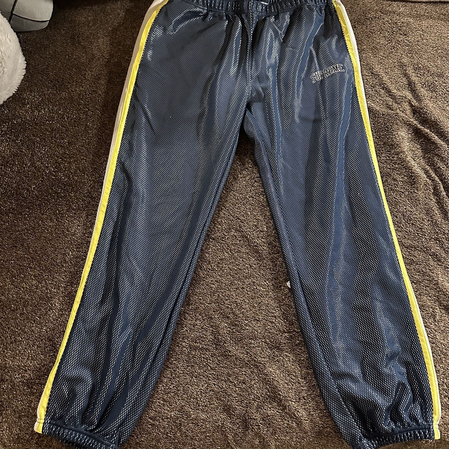 Supreme Bonded Mesh Track Pants Navy for Sale in Lawrence MA OfferUp