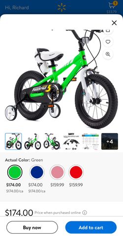 RoyalBaby 16" FreeStyle Dual Hand Brak