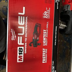 M18 FUEL 18V Lithium-Ion Brushless Cordless Hole Hawg 7/16 in. Right Angle Drill W/ Quick-Lok (Tool-Only)
