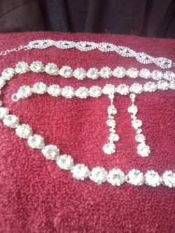 Rhinestone Jewelry Set
