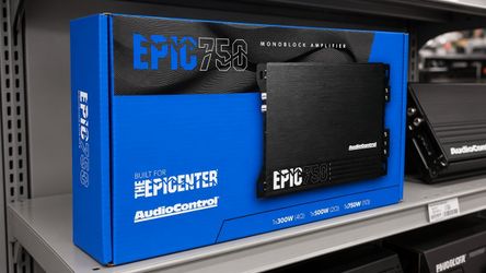 AudioControl Epic 750 1500 Watts Max Monoblock Subwoofer Amplifier Epic750 with Bass Knob 🚨 Payment Options Available 🚨