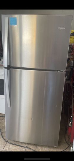 Whirlpool 30” Stainless Steel Top Freezer-Bottom Refrigerator
