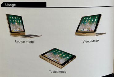 Ipad Case Yekbee 360x ALL-IN-ONE YekBee (TypeCase) 360X Keyboard