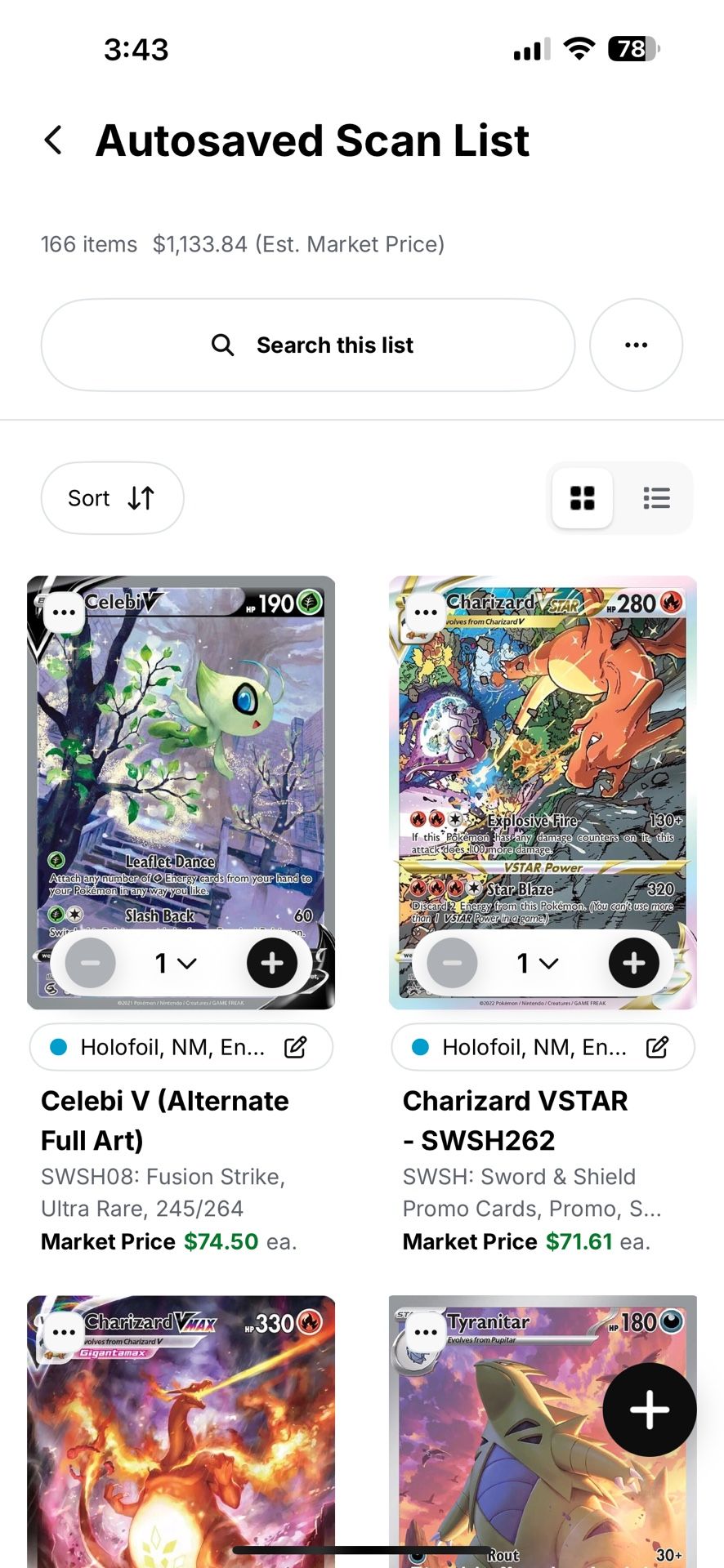 Pokemon collection 