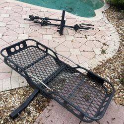 Trailer hitch cargo carrier, Trailer hitch Bicycle Rack