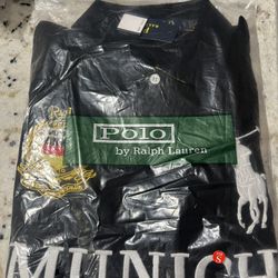 Black polo collar Ralph Lauren size Small in men for $35