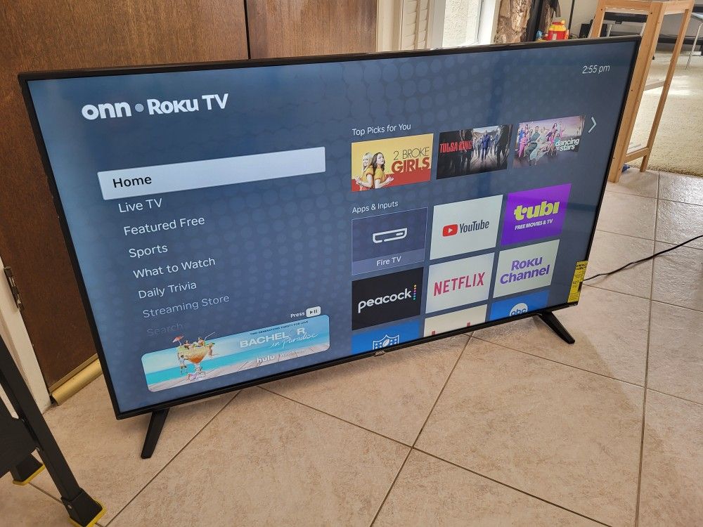 58" Roku Smart TV With Remote