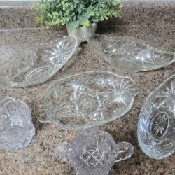 Lot Of Vintage Crystal 