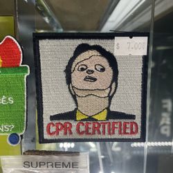 The Office Dwight CPR certified Sew On Patch