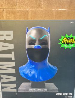 New Large McFarlane Toys DC Direct Batman - Batman 1966 - 1:1 Scale Cowl Replica