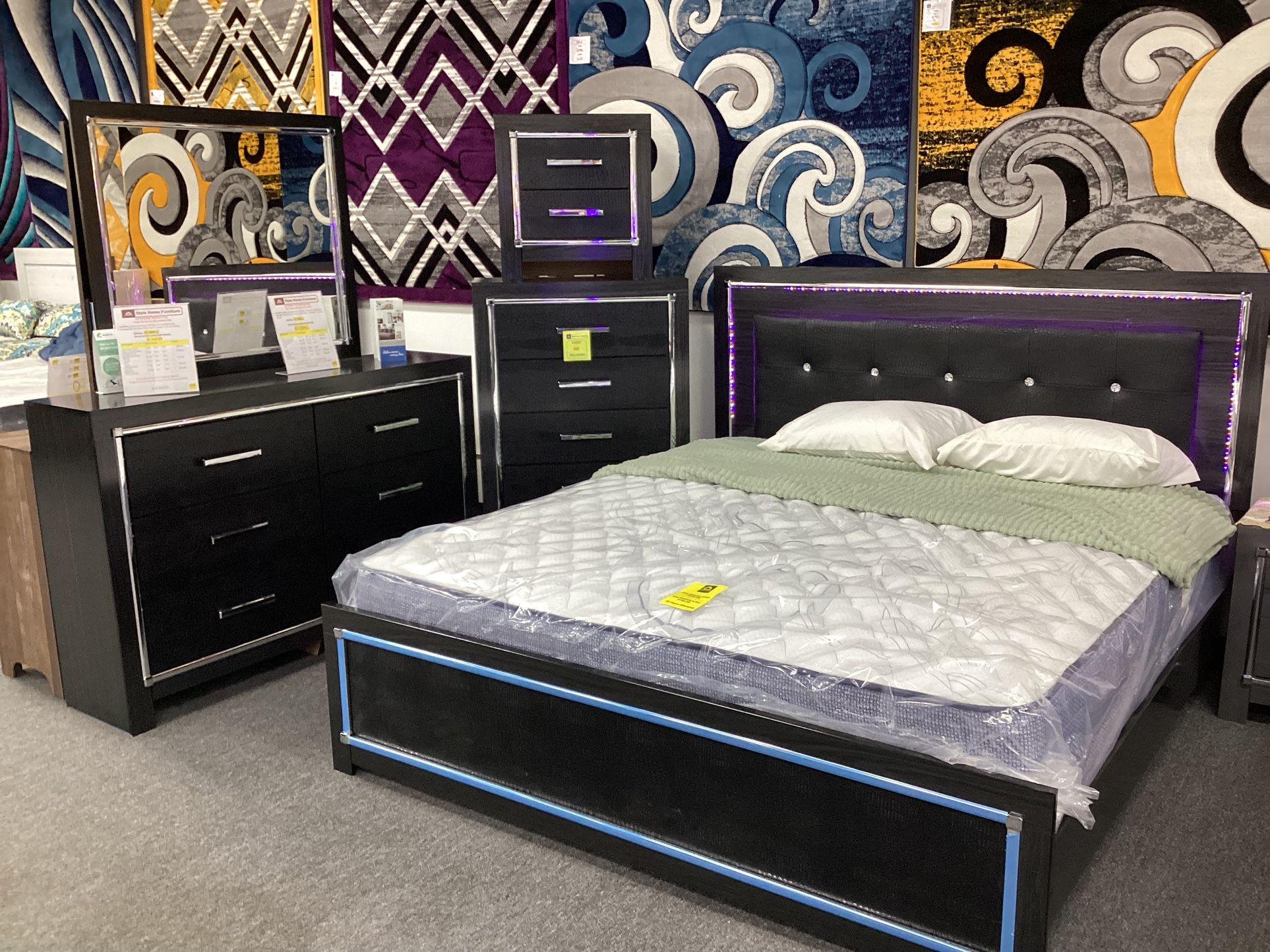 King Size Bed Frame Set $1,499.99