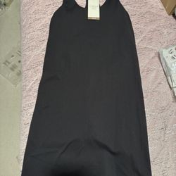 New Womens Xs Calia Black Dress With Built In Shorts 