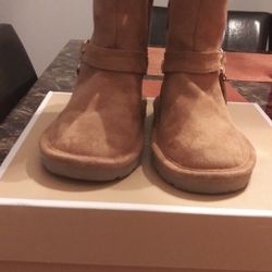 Girl Tan MK Boots