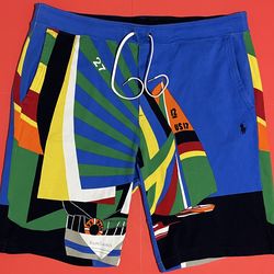 Polo Ralph Lauren CP-93 Limited-Edition Sailing Flags Sweat Shorts