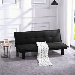 Brand New Futon Sofa Bed Black Color 