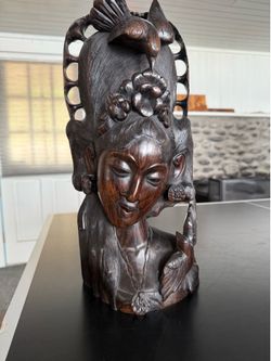 Wood sculpture