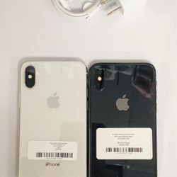 Factory unlocked iPhone X 64gb store warranty 