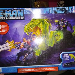 Brand New He-Man Chaos Snake Attack Playset
