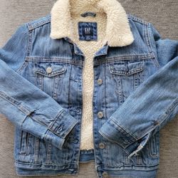 Gap Kids Sherpa Jean Jacket 