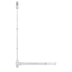 BEAMNOVA Vertical Rod Door Panic Bar Exit Device 32 Inch Commercial Door Push Bar Lock Set Emergency Gate Roller Strike Plate End Cap Metal Parts Acce